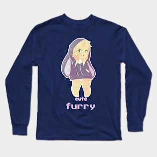 cute furry Long Sleeve T-Shirt